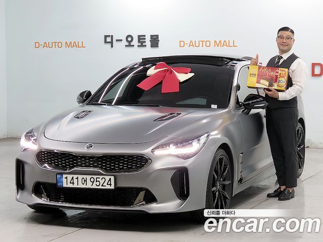 Kia Stinger из Кореи Encar