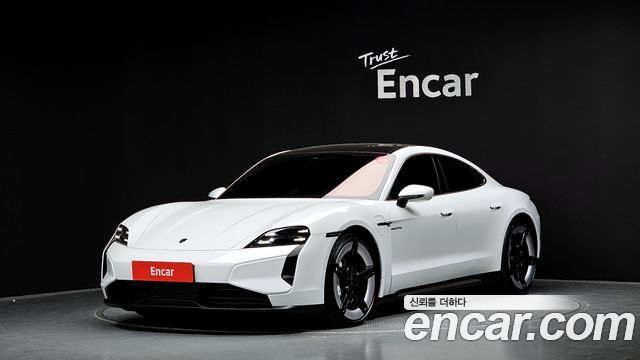 Porsche Taycan из Кореи Encar
