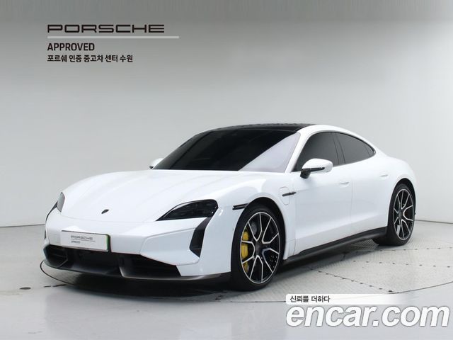 Porsche Taycan из Кореи Encar