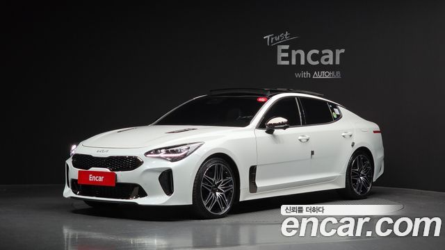 Kia Stinger из Кореи Encar