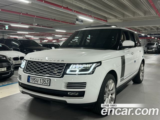 Land Rover Range Rover из Кореи Encar