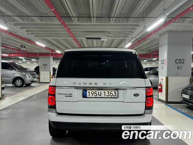 Land Rover Range Rover из Кореи Encar