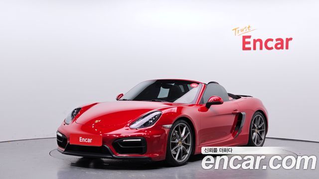 Porsche Boxster из Кореи Encar