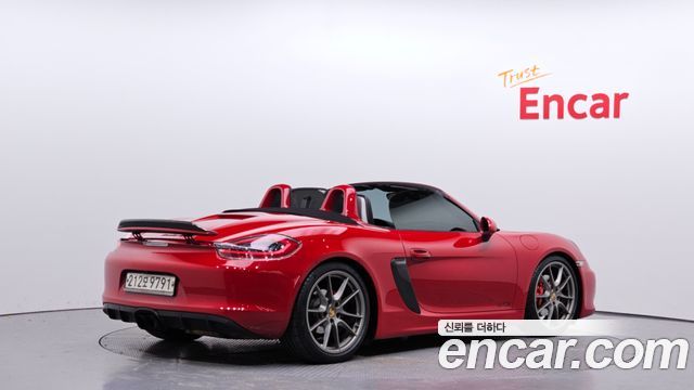 Porsche Boxster из Кореи Encar