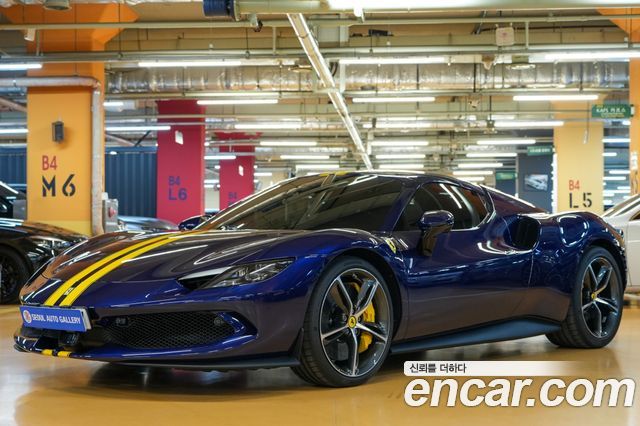 Ferrari 296 из Кореи Encar