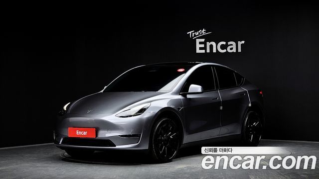 Tesla Model Y из Кореи Encar