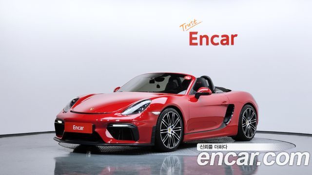 Porsche Boxster из Кореи Encar