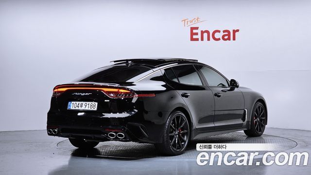 Kia Stinger из Кореи Encar