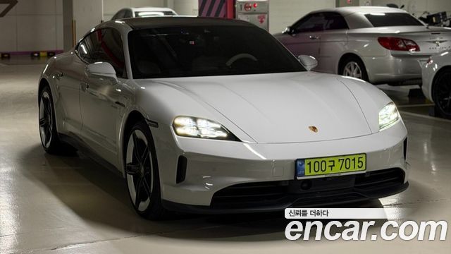 Porsche Taycan из Кореи Encar