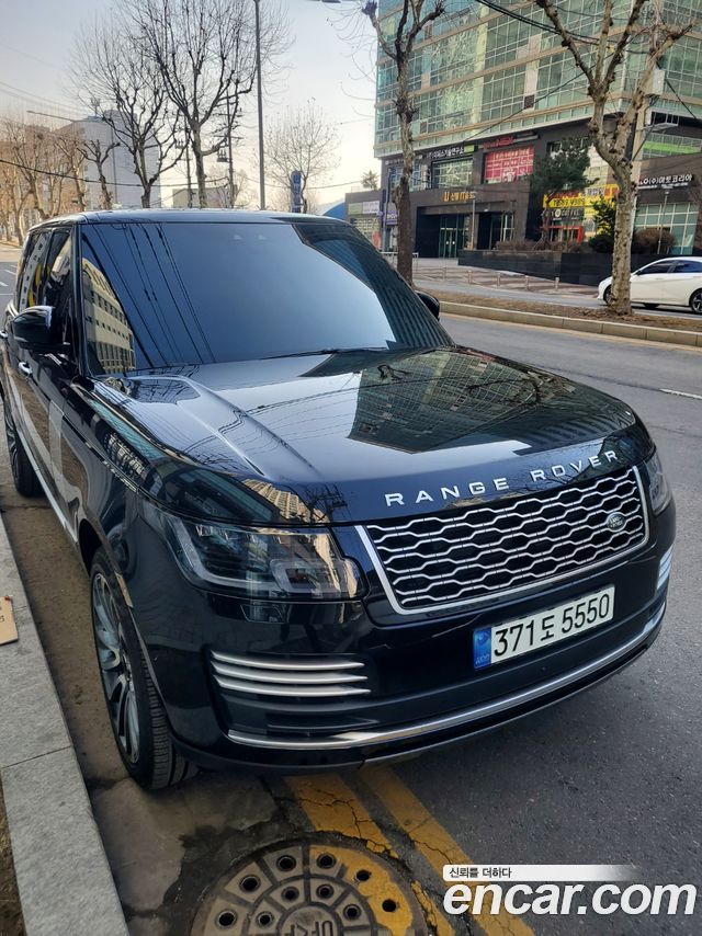 Land Rover Range Rover из Кореи Encar