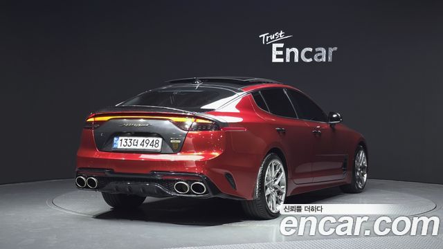 Kia Stinger из Кореи Encar