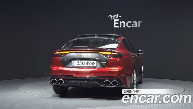 Kia Stinger из Кореи Encar