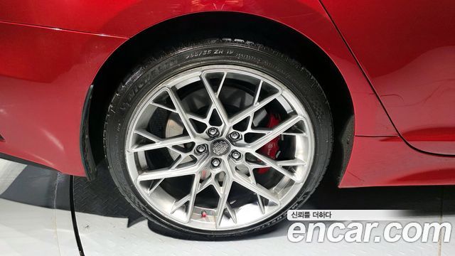 Kia Stinger из Кореи Encar