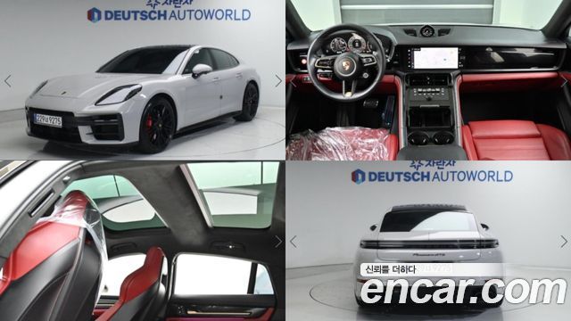 Porsche Panamera из Кореи Encar