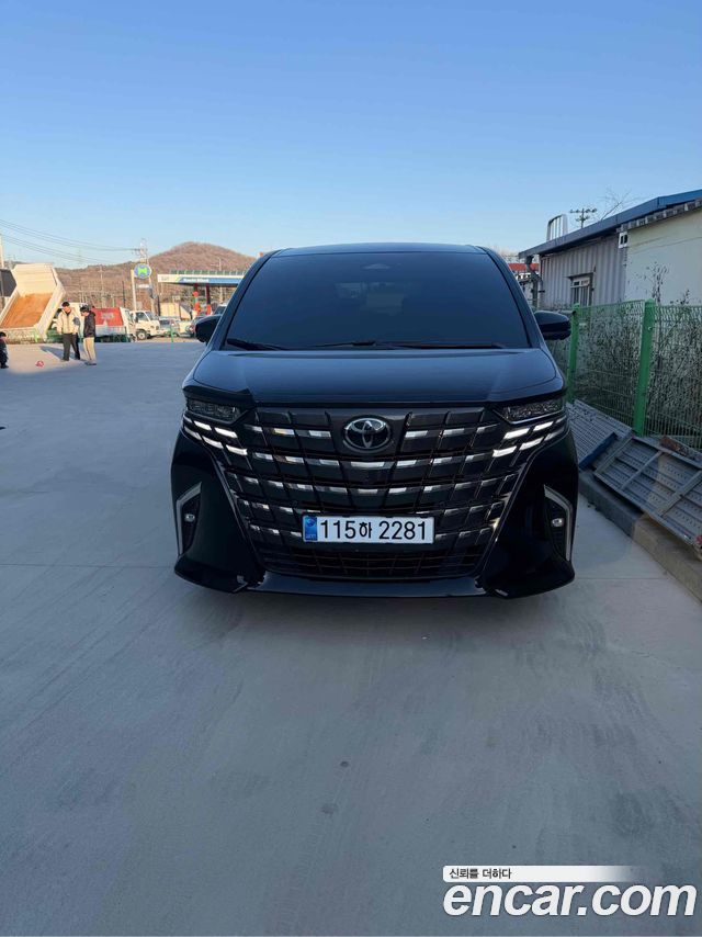 Toyota Alphard из Кореи Encar