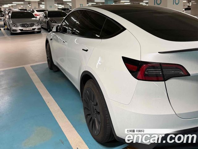 Tesla Model Y из Кореи Encar