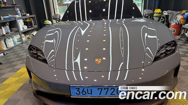 Porsche Taycan из Кореи Encar