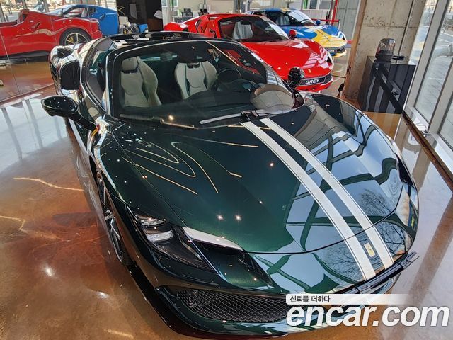 Ferrari 296 из Кореи Encar