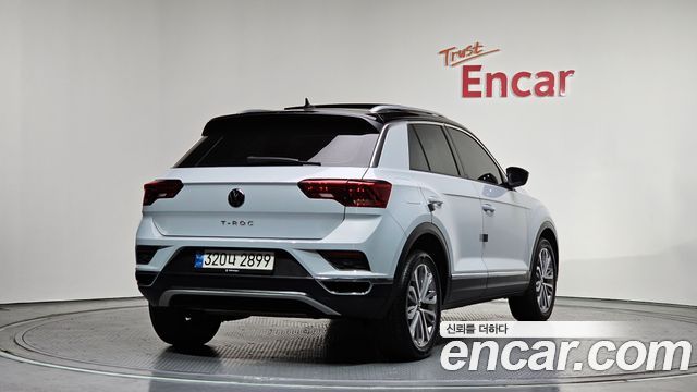 Volkswagen T-Roc из Кореи Encar