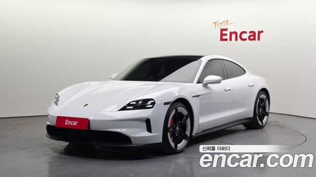 Porsche Taycan из Кореи Encar