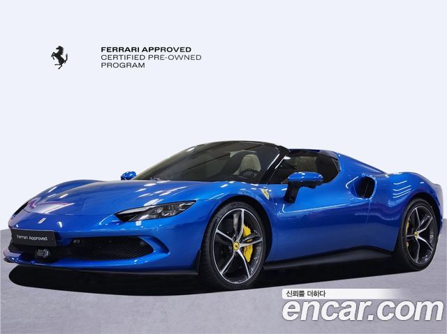 Ferrari 296 из Кореи Encar