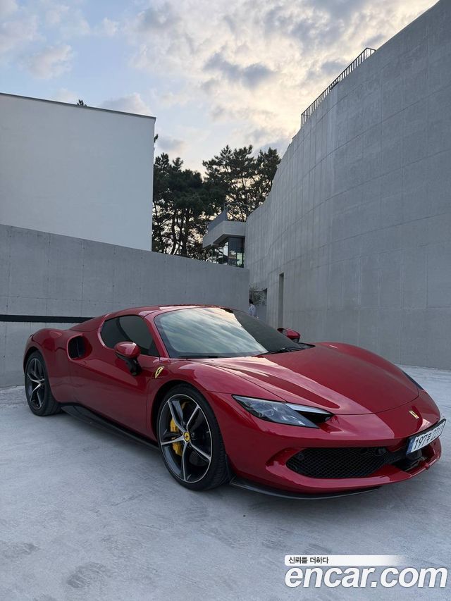 Ferrari 296 из Кореи Encar