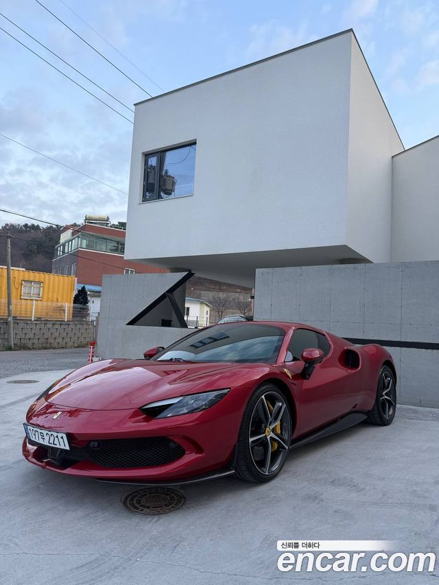 Ferrari 296 из Кореи Encar