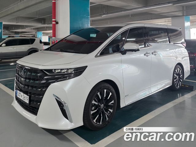 Toyota Alphard из Кореи Encar