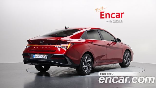Hyundai AVANTE из Кореи Encar