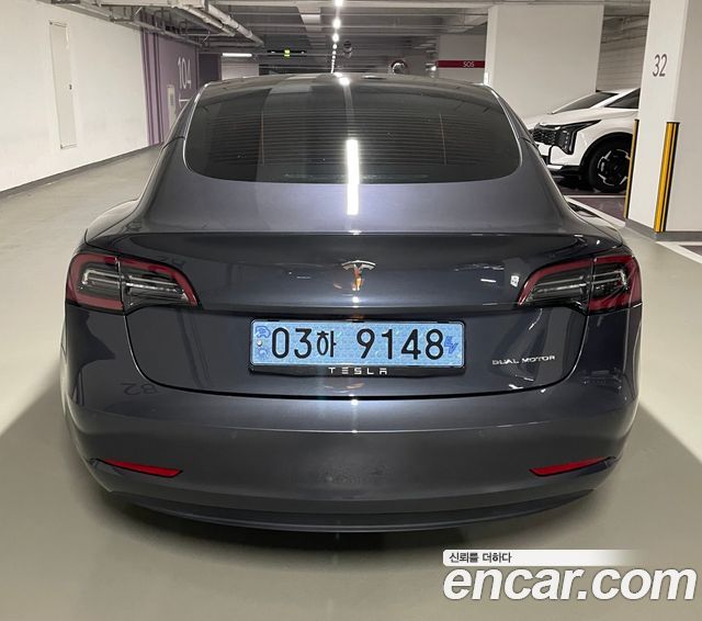 Tesla Model 3 из Кореи Encar