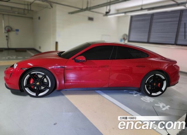 Porsche Taycan из Кореи Encar