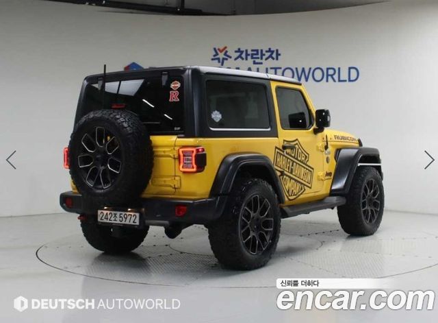 Jeep Wrangler из Кореи Encar