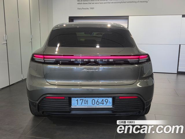 Porsche Macan из Кореи Encar