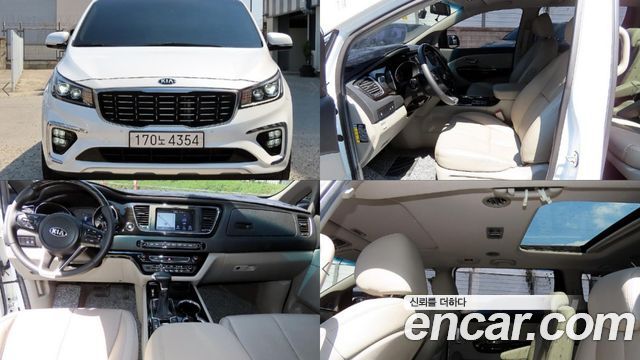 Kia Carnival из Кореи Encar