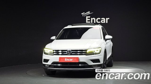 Volkswagen Tiguan из Кореи Encar