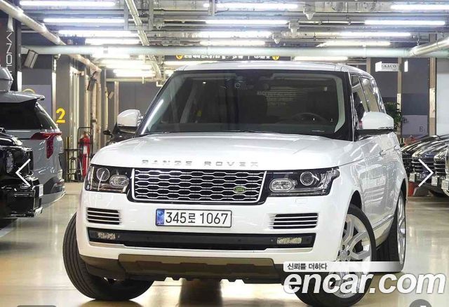 Land Rover Range Rover из Кореи Encar