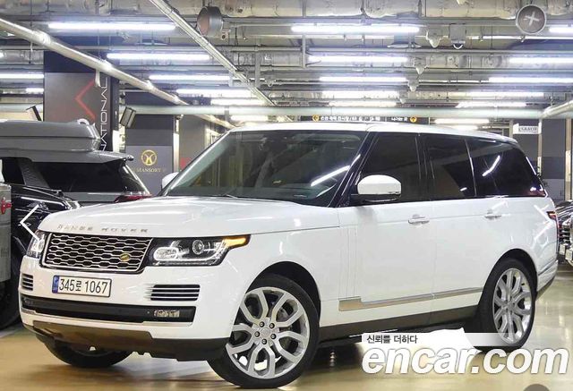 Land Rover Range Rover из Кореи Encar