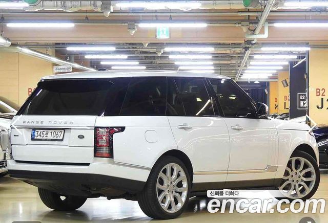 Land Rover Range Rover из Кореи Encar