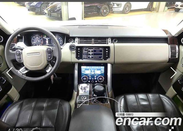 Land Rover Range Rover из Кореи Encar