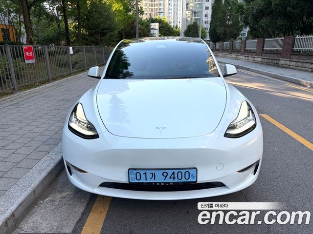 Tesla Model Y из Кореи Encar