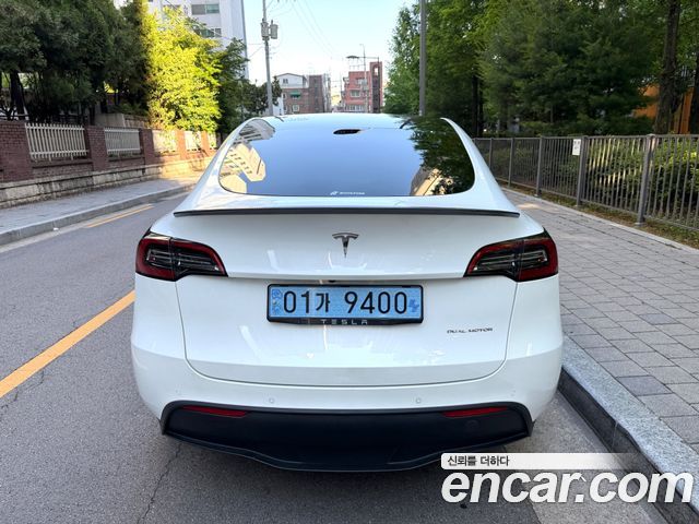 Tesla Model Y из Кореи Encar