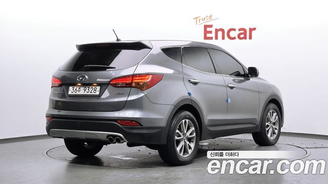 Hyundai Santafe Diesel(e-VGT) 2.2 2WD Smart — пробег 55 726 км — фото 2 из 5