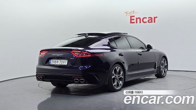Kia Stinger из Кореи Encar