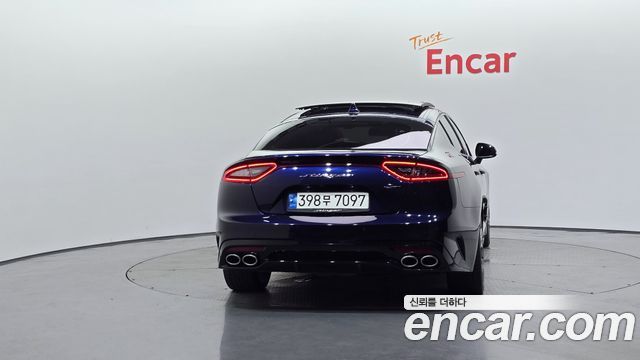 Kia Stinger из Кореи Encar
