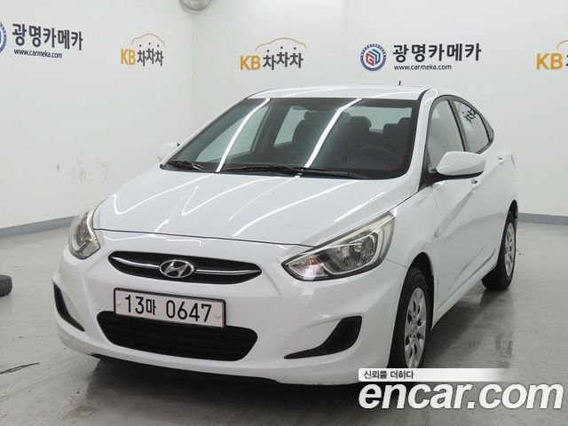 Hyundai Accent из Кореи Encar