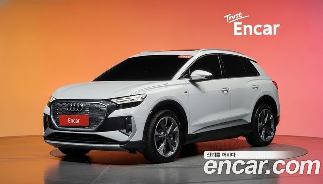 Audi Q4 e-tron из Кореи Encar