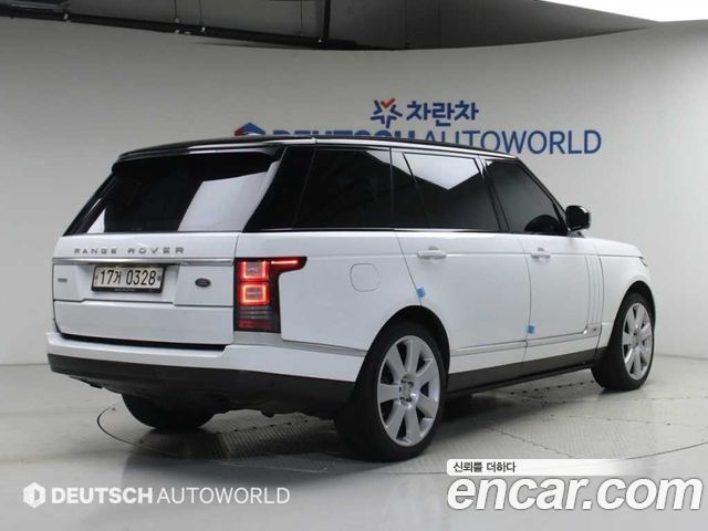 Land Rover Range Rover из Кореи Encar