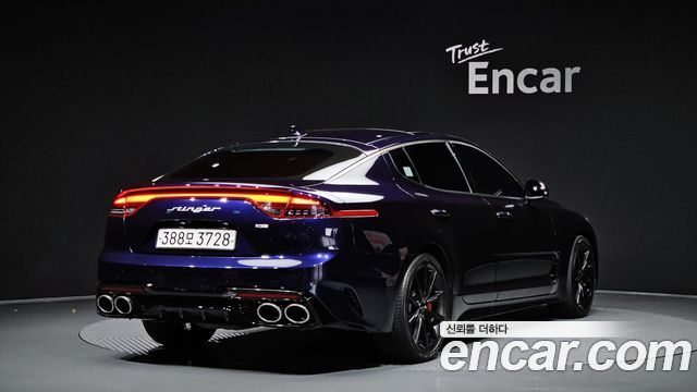 Kia Stinger из Кореи Encar