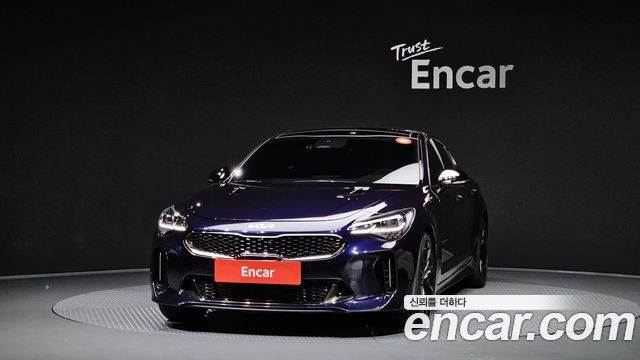 Kia Stinger из Кореи Encar