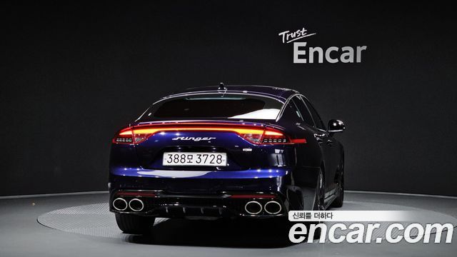 Kia Stinger из Кореи Encar